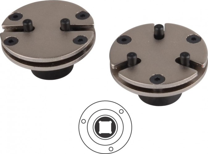 Адаптеры для утапливания поршней тормоз. цилиндра МАСТАК 102-00002 к набору 102-00003