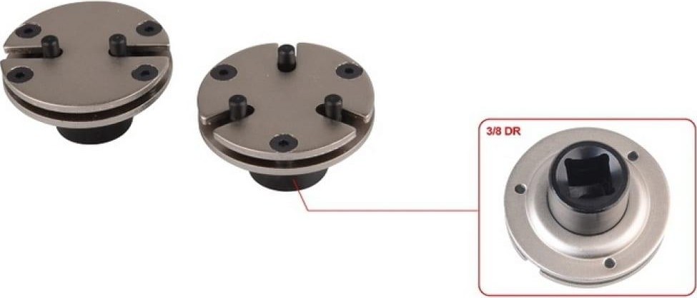 Адаптеры для утапливания поршней тормоз. цилиндра МАСТАК 102-00002 к набору 102-00003 - изображение 2