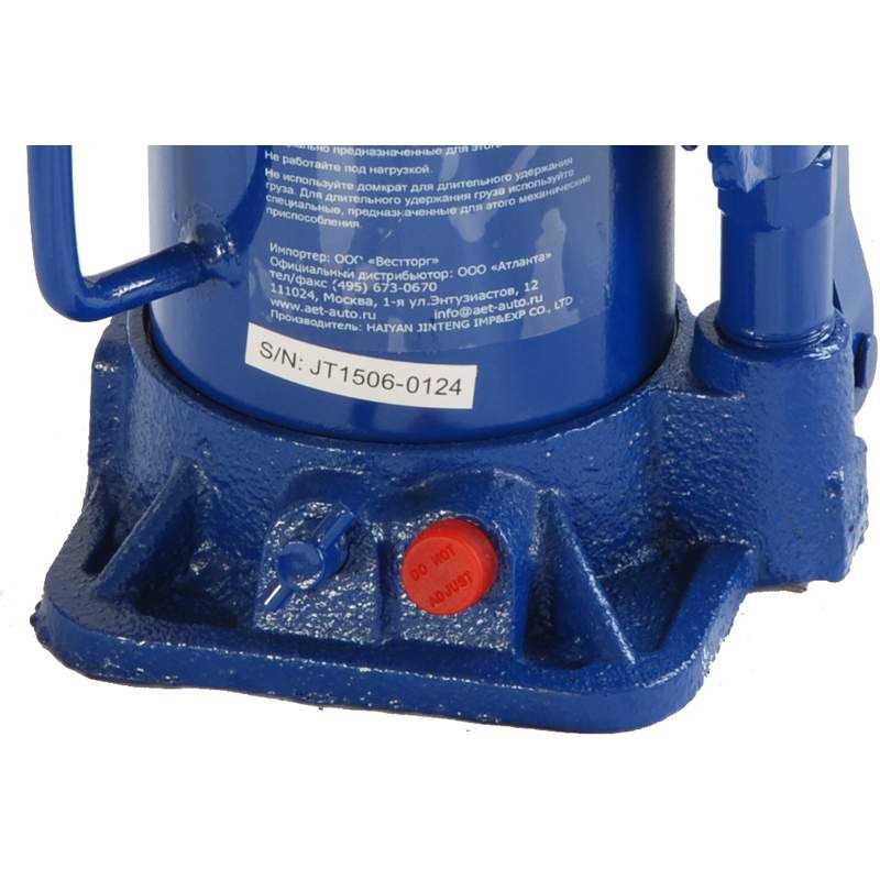 Домкрат пневмогидравлический бутылочный AE&T 12 т - изображение 2