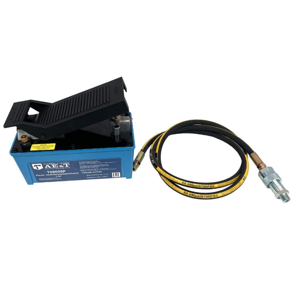 Насос пневмогидравлический AE&T 1.6л с шлангом - изображение 2