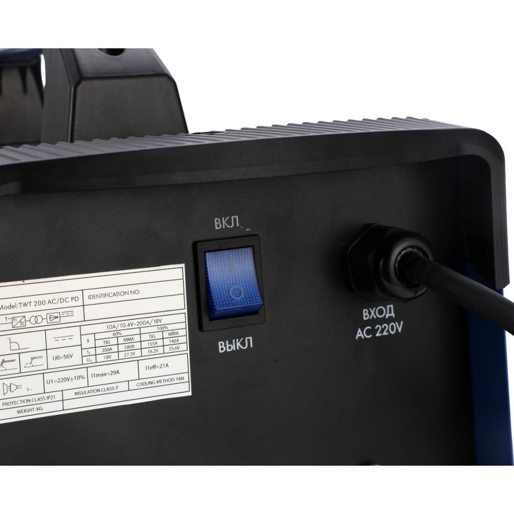 Аппарат аргонодуговой сварки AE&T 200А/220В цифровой - изображение 7