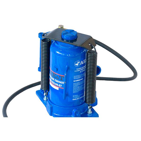 Домкрат пневмогидравлический бутылочный AE&T Т21020 20т - изображение 3