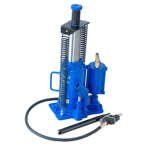 Домкрат пневмогидравлический бутылочный AE&T Т21020 20т - изображение 6