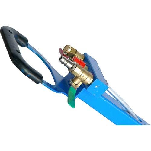 Домкрат пневматический AE&T 2 т двухсекционный с ручкой (квадрат) - изображение 2