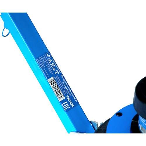 Домкрат пневматический AE&T 2 т двухсекционный с ручкой (квадрат) - изображение 4