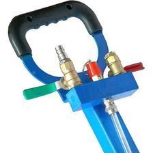 Домкрат пневматический AE&T 2 т двухсекционный с ручкой (квадрат) - изображение 9