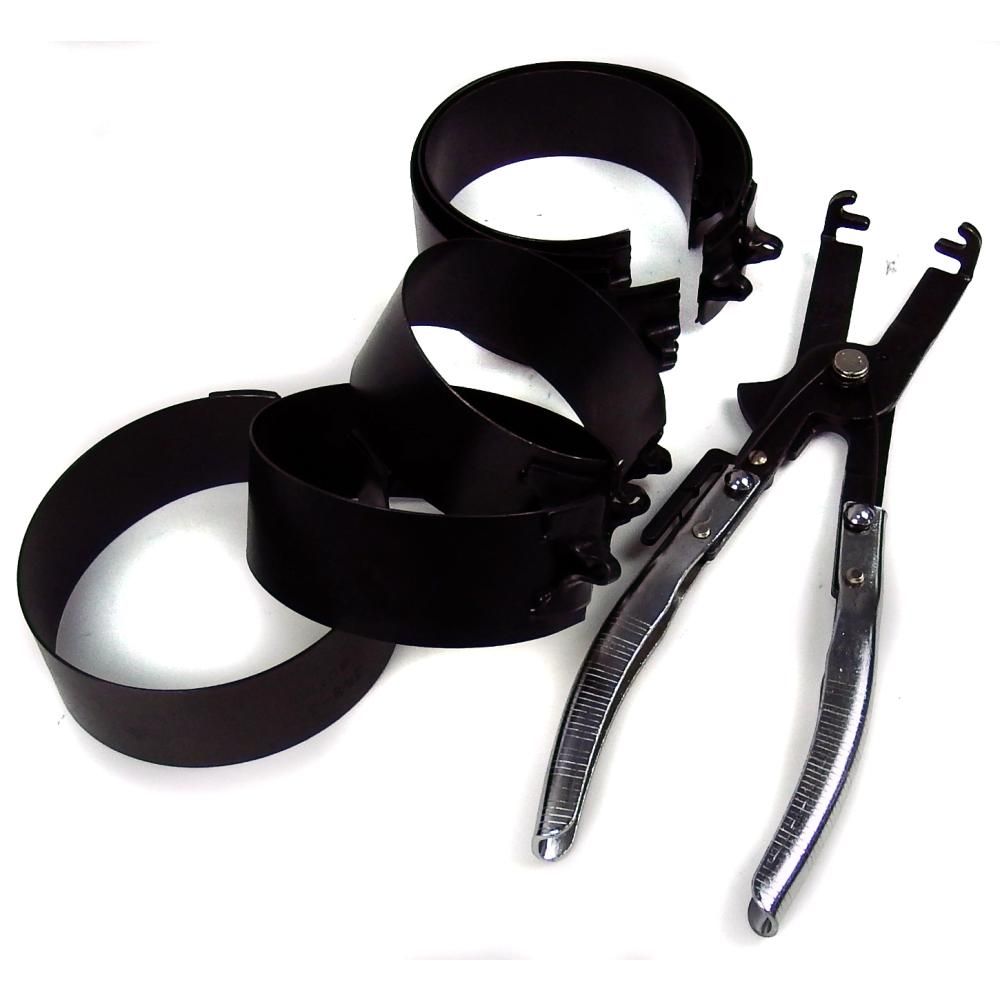 Оправки установки поршневых колец с клещами AE&T (7 предметов) - изображение 4