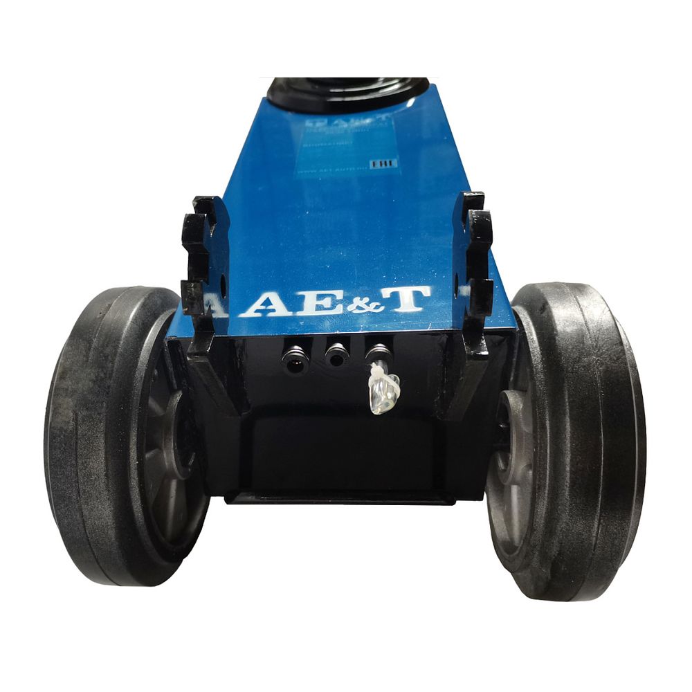 Домкрат пневмогидравлический AE&T подкатной проф 80/40т складной высокий (2 места) - изображение 3