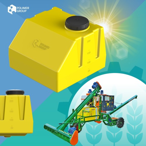 Агробак POLIMER GROUP TAK210S7 210 л, крышка с клапаном - изображение 4