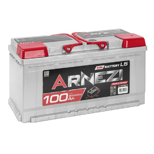 Аккумулятор ARNEZI DIN SMF 100 A/ч обратная R(+) 353x175x190 L5 EN 900 A E1091000