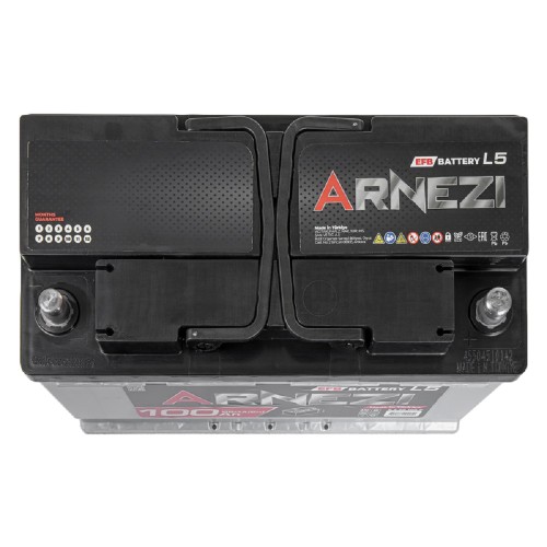 Аккумулятор ARNEZI EFB Start-stop 100 A/ч обратная R(+) 353x175x190 L5 EN 850 A E3091000 - изображение 3