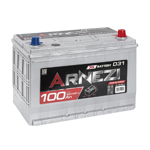 Аккумулятор ARNEZI JIS SMF 100 A/ч обратная R(+) 306x176x225 D31 EN 820 A E1191000