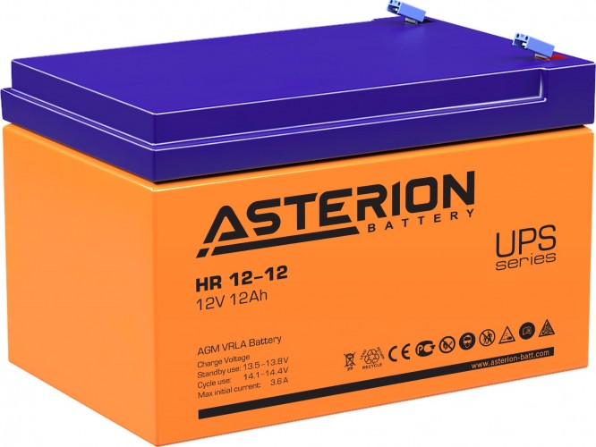 Аккумулятор ASTERION HR 12-12 ASTERION HR 12-12