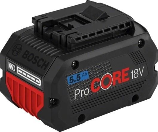 Аккумулятор BOSCH 18,0V 5,5 Ah Li-Ion PROCORE 1600A02149