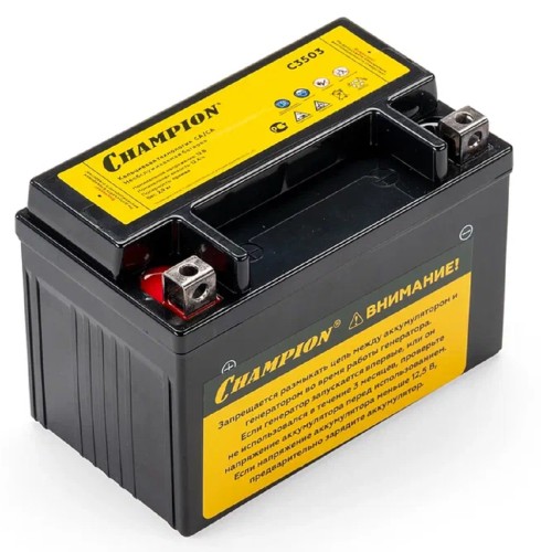 Аккумулятор CHAMPION GG 7501E/7501E-3/ 7501ES/GW200AE 12V 12Ah C3503 C3503 - изображение 2