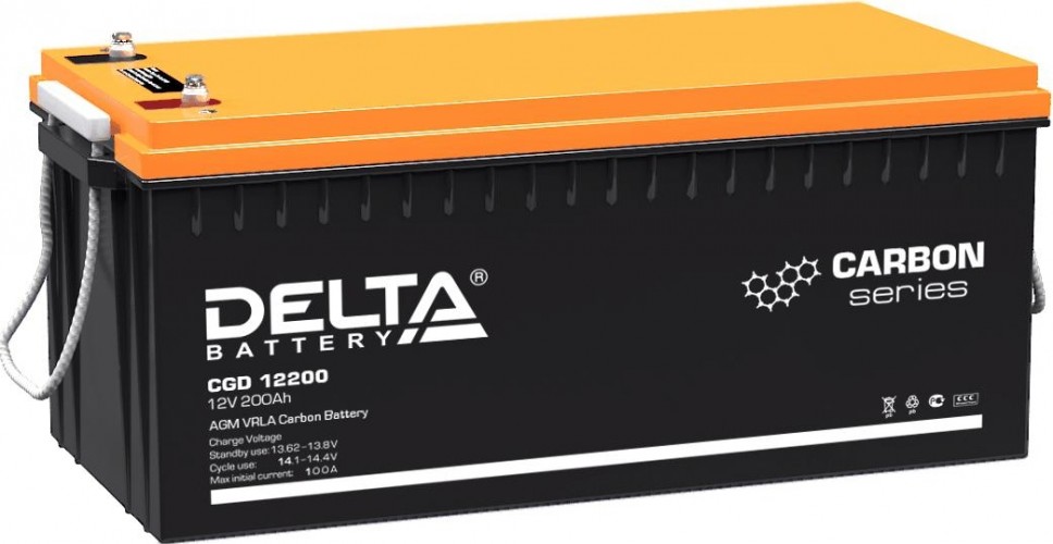 Аккумулятор Delta CGD 12200 (AGM) Carbon