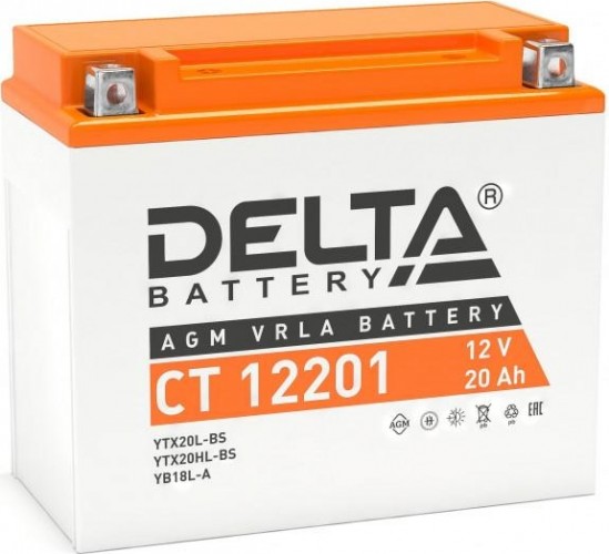 Аккумулятор Delta CT 12201
