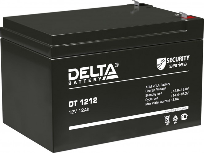 Аккумулятор Delta DT 1212
