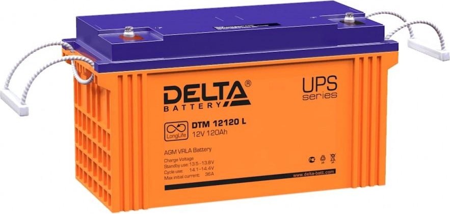Аккумулятор Delta DTM 12120 L