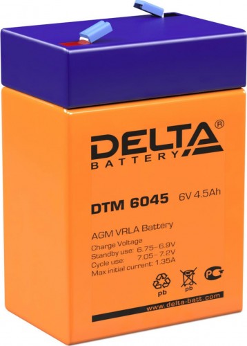 Аккумулятор Delta DTM 6045