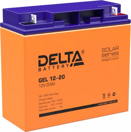 Аккумулятор Delta GEL 12-20 (AGM+GEL)
