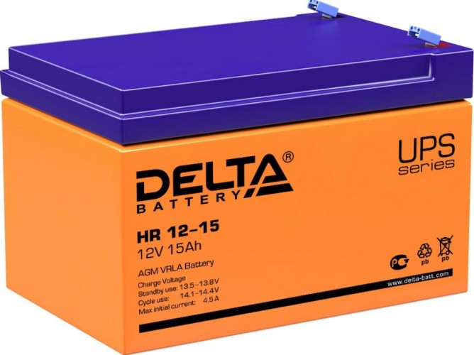 Аккумулятор Delta HR 12-15
