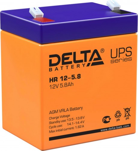 Аккумулятор Delta HR 12-5.8