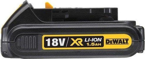Аккумулятор DeWALT 18V XR 1.5 Ач Li-Ion  (DCB181-XJ) DCB181-XJ