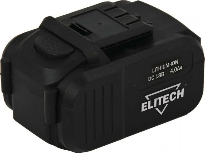 Аккумулятор ELITECH 18,0V 4.0 Ач Li-Ion 1820.067700 188830