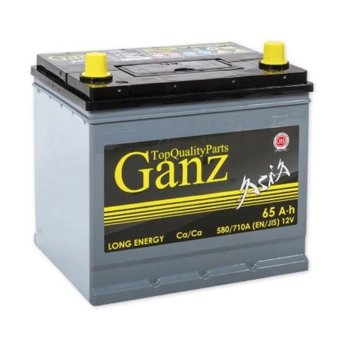 Аккумулятор GANZ ASIA 65 A/ч обратная R+ 232x175x225 EN580 A GAA650