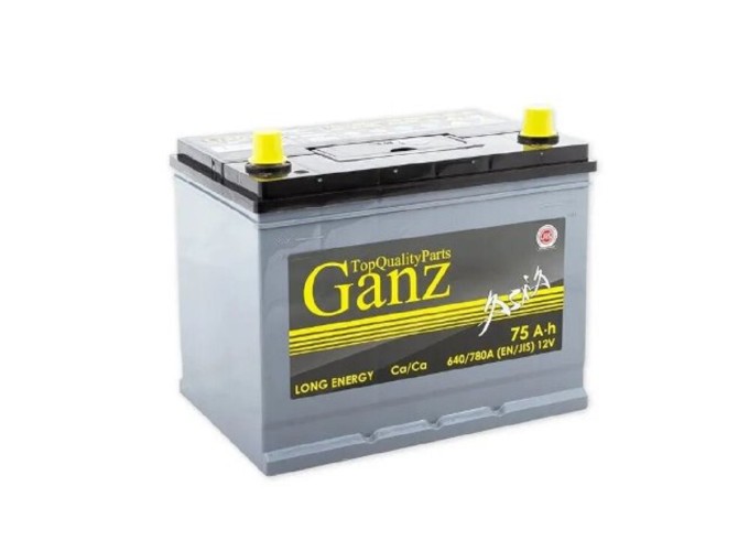 Аккумулятор GANZ ASIA EFB 75 A/ч обратная R+ 260x175x225 EN580 A GAEFBA750