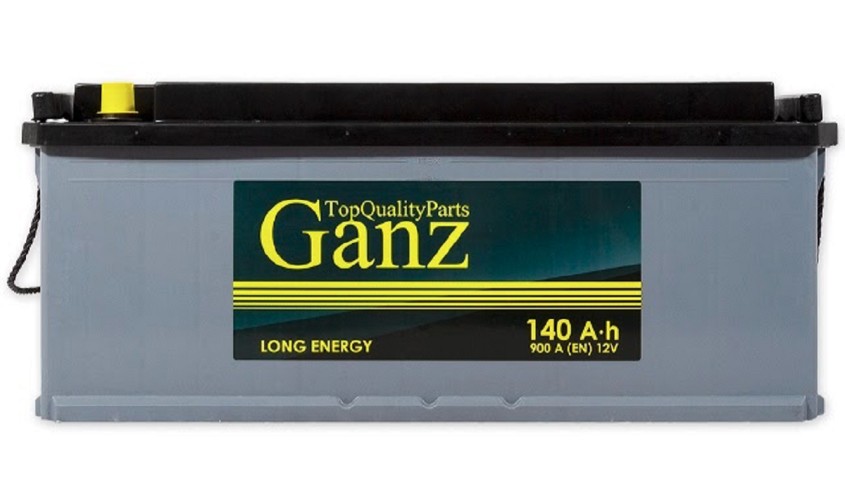 Аккумулятор GANZ Standart 140 A/ч R+ 514x175x210 EN900 A GA1404