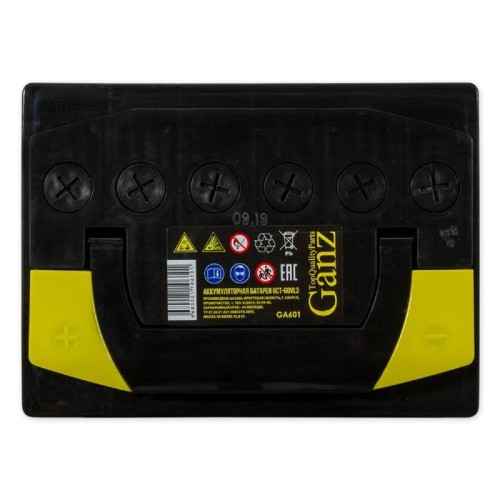 Аккумулятор GANZ Standart 60 A/ч прямая L+ 242x175x190 EN540 A GA601 - изображение 2
