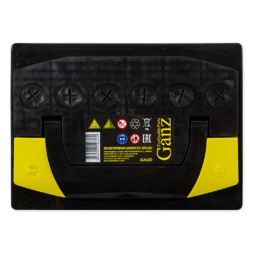 Аккумулятор GANZ Standart 62 А/ч обратная R+ 242x175x190 EN560 А GA620 - изображение 3