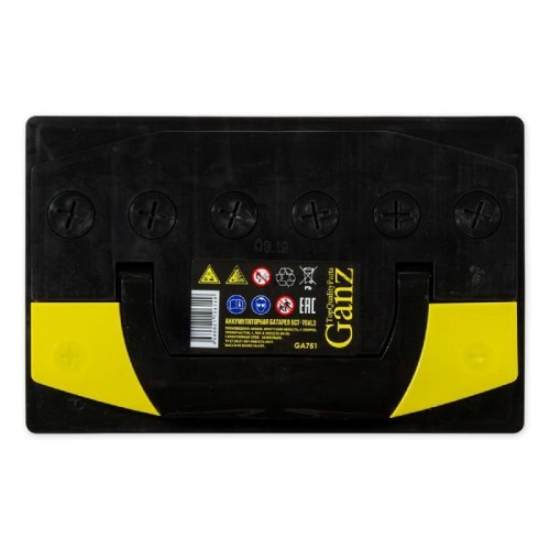 Аккумулятор GANZ Standart 75 A/ч прямая L+ 278x175x190 EN680 A GA751 - изображение 3