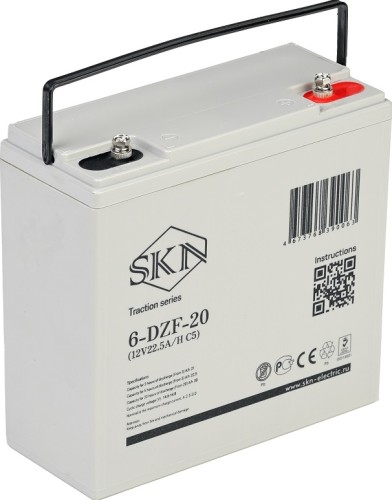 Аккумулятор GELBERT 6-DZF-20 (12V22,5A/H C5) тяговый 025371 - изображение 4