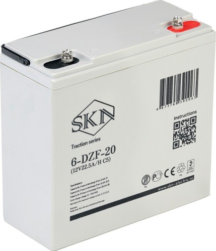 Аккумулятор GELBERT 6-DZF-20 (12V22,5A/H C5) тяговый 025371 - изображение 3