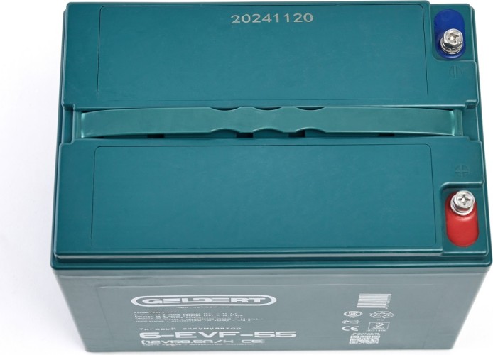 Аккумулятор GELBERT 6-EVF-55 (12V58.5A/H C5) тяговый 025379 - изображение 3