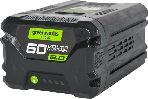 Аккумулятор GREENWORKS 60.0V 2,0 Ач Li-ion G60B2 (2918307) 2918307