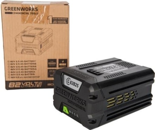 Аккумулятор GREENWORKS 80.0V 2,5 Ач Li-ion G80B2,5 - изображение 5