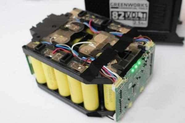 Аккумулятор GREENWORKS 80.0V 2,5 Ач Li-ion G80B2,5 - изображение 4