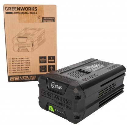 Аккумулятор GREENWORKS 82.0V 5,0 Ач Li-ion GC82B5 (2914607) 2914607 - изображение 5