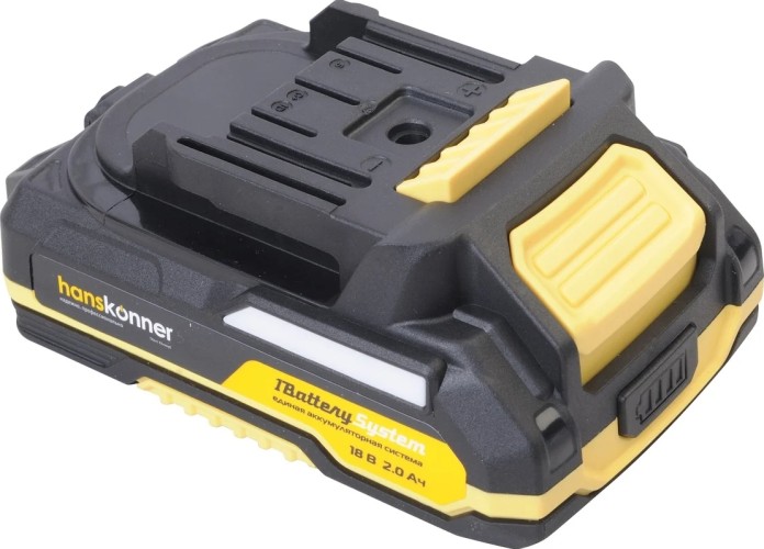 Аккумулятор HANSKONNER HBP2002 18В, 2.0 Ач