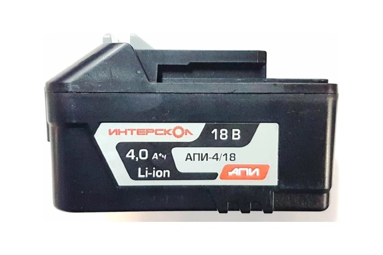 Аккумулятор ИНТЕРСКОЛ 18.0V 4,0 Ач Li-Ion (2400.021) 2400.021 - изображение 2