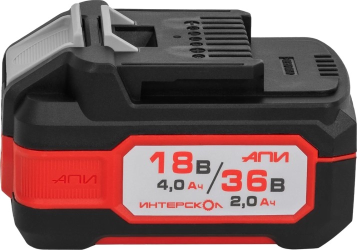 Аккумулятор ИНТЕРСКОЛ 18/36V 4.0 Ач Li-Ion АПИ-4 2400.204 - изображение 2