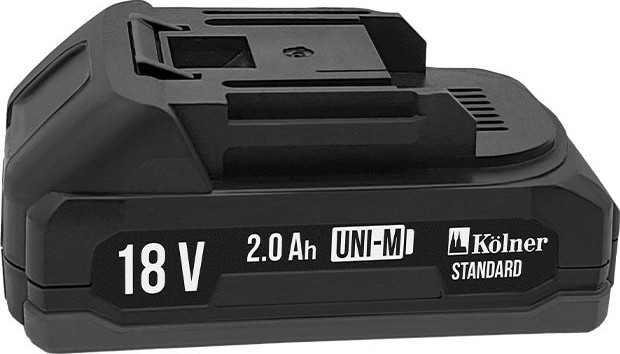 Аккумулятор Kolner KB 18-2ST-01 18B UNI-M STANDART, 2.0Ач 8080118005