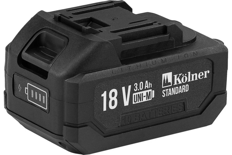 Аккумулятор Kolner KB 18-3ST-01 18B UNI-M STANDART, 3.0Ач 8080118006