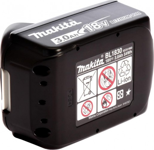 Аккумулятор MAKITA 18.0В 3,0 Ач Li-ion  (632G12-3) с индикатором 632G12-3 - изображение 4