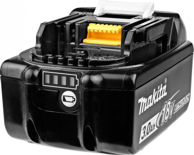 Аккумулятор MAKITA 18.0В 3,0 Ач Li-ion  (632G12-3) с индикатором 632G12-3 - изображение 2