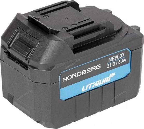 Аккумулятор NORDBERG 21 V 6.0 Ач Li-Ion NE9007 NE9007